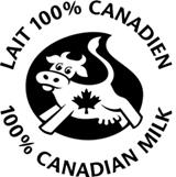Lait 100% Canadien/ 100% Canadian Milk (and design)