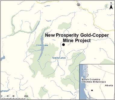location of new prosperity mine