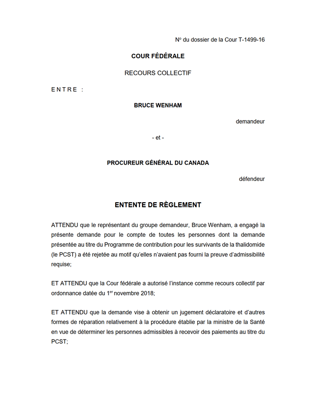 Wenham Settlement Agreement (French)_01