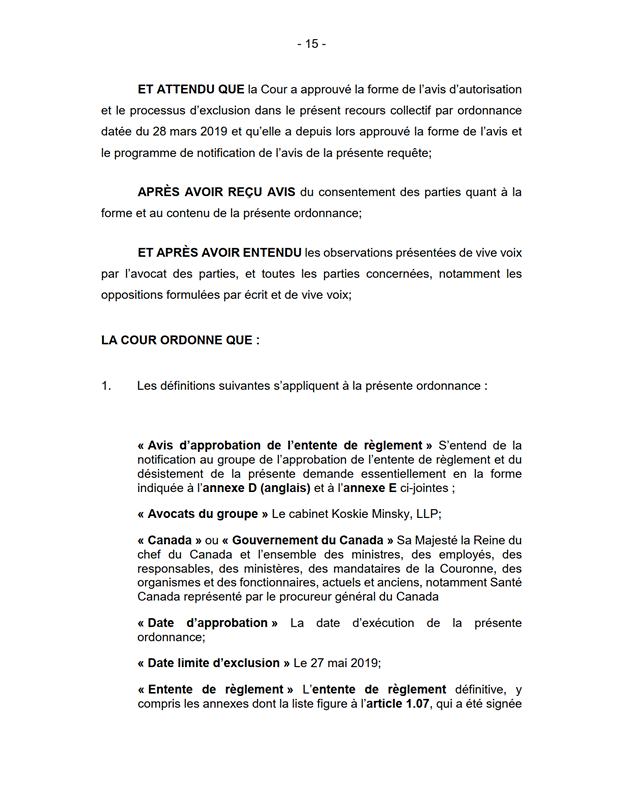 Wenham Settlement Agreement (French)_15