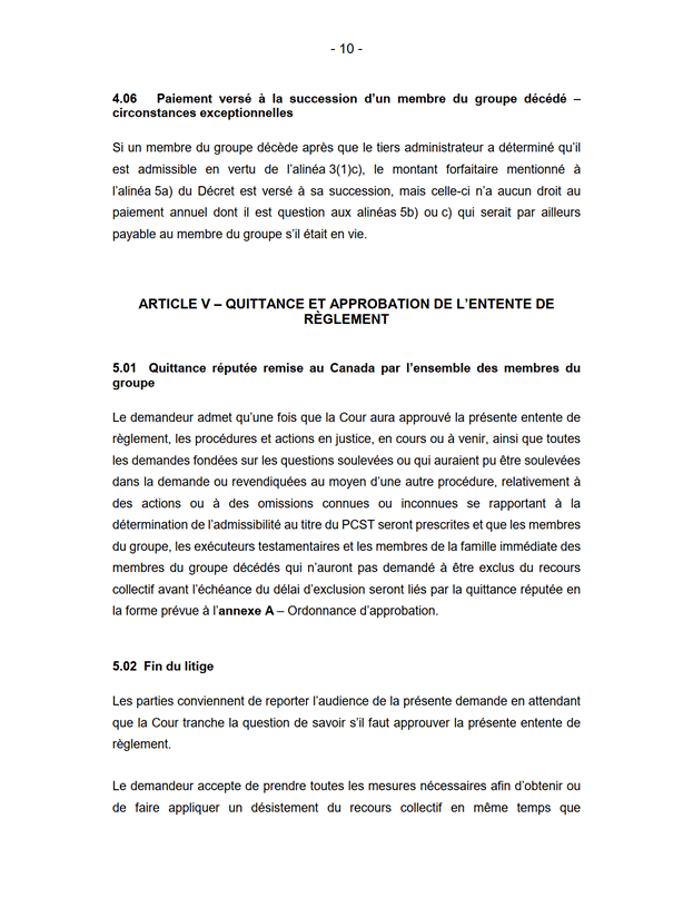 Wenham Settlement Agreement (French)_10